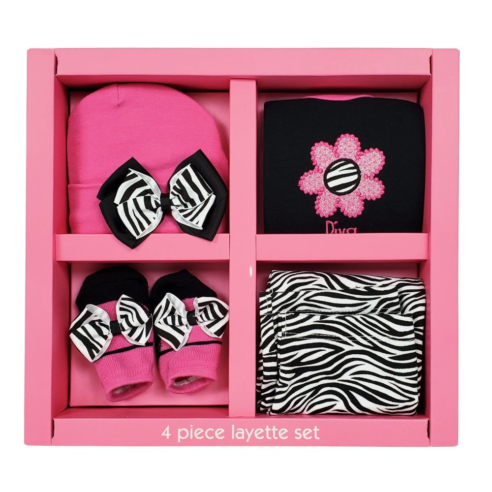 First Impressions NWOT Baby Girl Gift Set 0-6 Months Infant